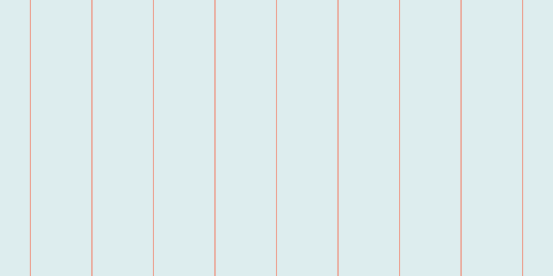 #bddee0 (50%), #eba393 vertical lines, two pixels wide, eighty-seven pixels apart