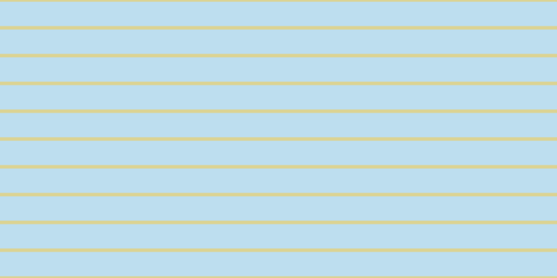 #bddeef, #dbd393 horizontal lines, five pixels wide, thirty-five pixels apart