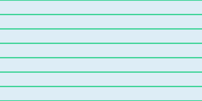 #bddef0 (50%), #36d393 horizontal lines, five pixels wide, fifty-two pixels apart