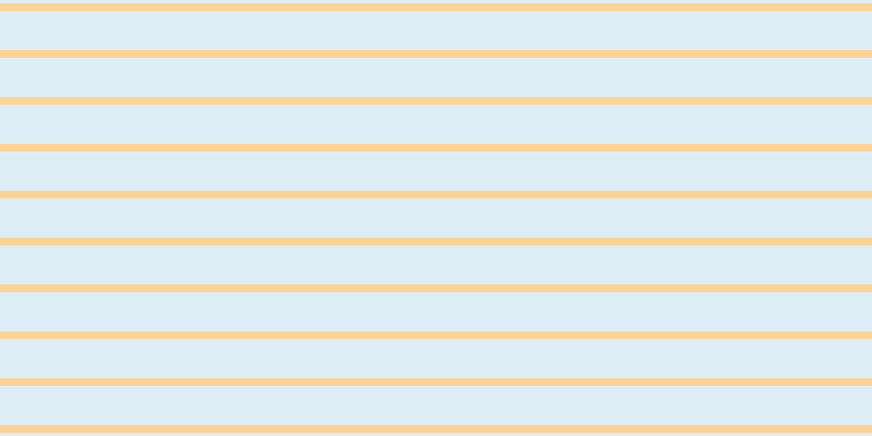 #bddef0 (50%), #fcd393 horizontal lines, seven pixels wide, thirty-six pixels apart
