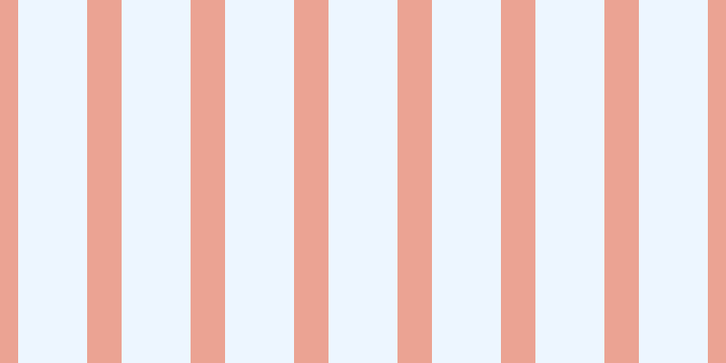 #bddeff (25%), #eba393 vertical lines, thirty-eight pixels wide, seventy-six pixels apart
