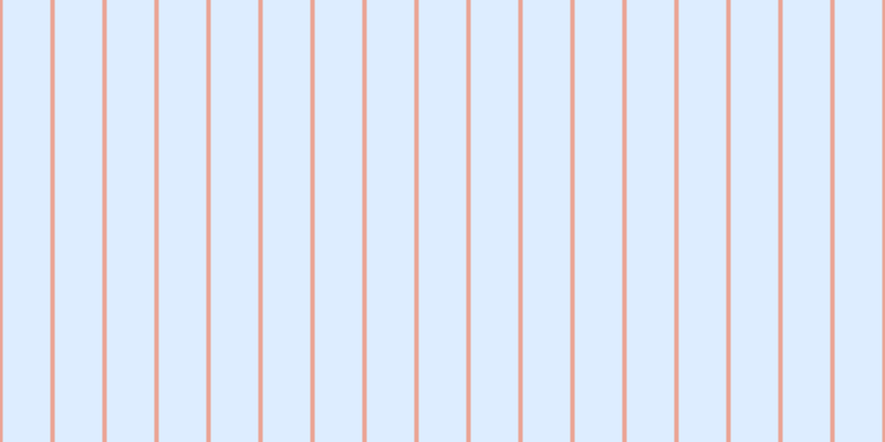 #bddeff (50%), #eba393 vertical lines, four pixels wide, forty-three pixels apart