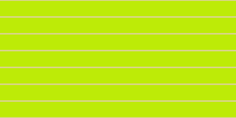 #bdeb07, #dbd393 horizontal lines, five pixels wide, fifty-two pixels apart