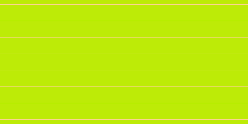 #bdeb07, #fcd393 horizontal lines, one pixels wide, fifty-two pixels apart