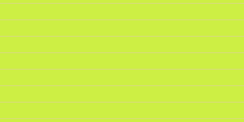 #bdeb07 (75%), #dbd393 horizontal lines, two pixels wide, fifty-two pixels apart