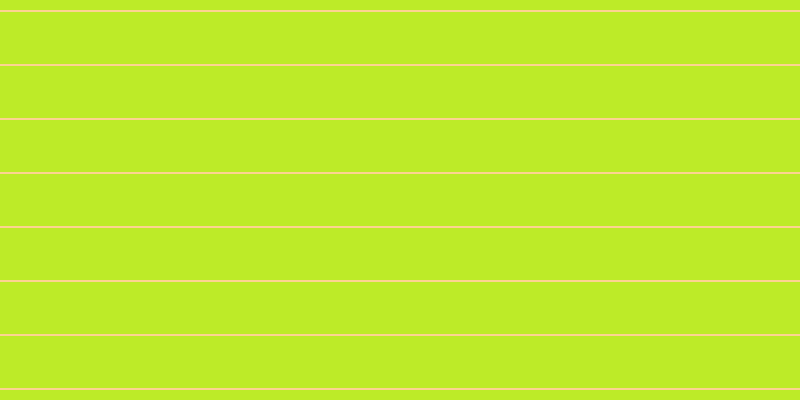#bdeb28, #fcd393 horizontal lines, two pixels wide, fifty-two pixels apart