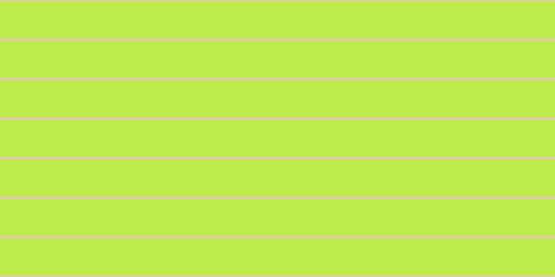#bdeb49, #dbd393 horizontal lines, five pixels wide, fifty-two pixels apart