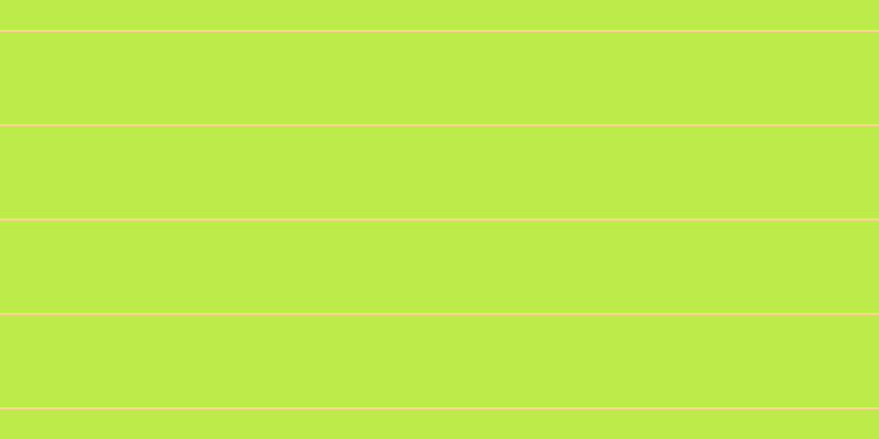#bdeb49, #fcd393 horizontal lines, two pixels wide, eighty-four pixels apart