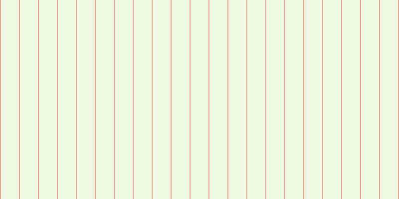 #bdeb8b (25%), #eba393 vertical lines, two pixels wide, thirty-six pixels apart