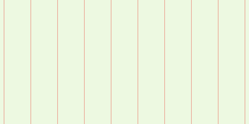 #bdeb8b (25%), #eba393 vertical lines, two pixels wide, eighty-four pixels apart