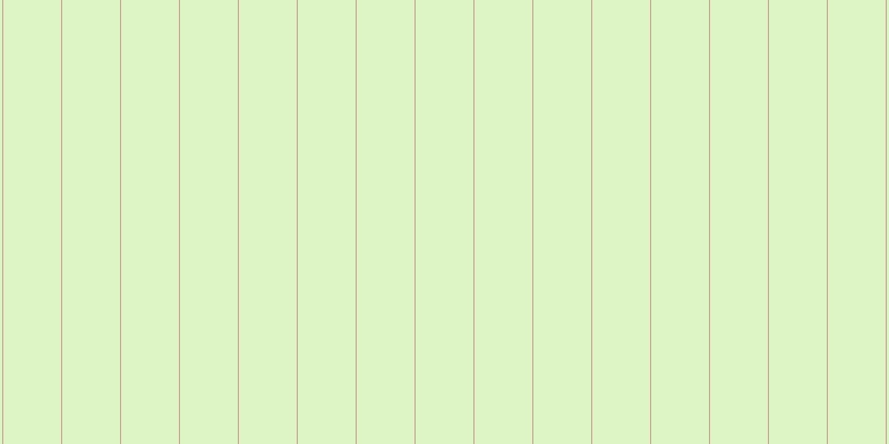 #bdeb8b (50%), #caa393 vertical lines, one pixels wide, fifty-two pixels apart