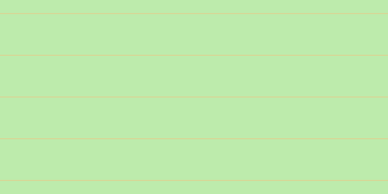 #bdebac, #dbd393 horizontal lines, two pixels wide, eighty-four pixels apart