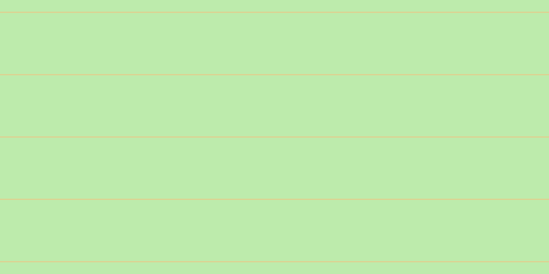 #bdebac, #dbd393 horizontal lines, two pixels wide, eighty-nine pixels apart