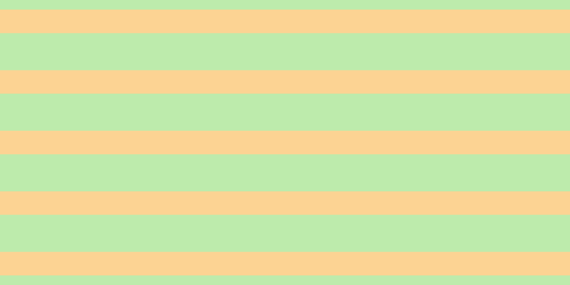 #bdebac, #fcd393 horizontal lines, thirty-three pixels wide, fifty-two pixels apart