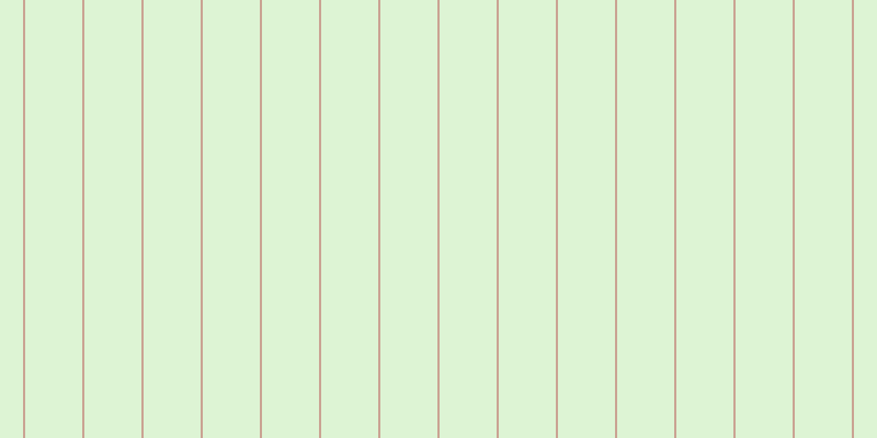 #bdebac (50%), #caa393 vertical lines, two pixels wide, fifty-two pixels apart