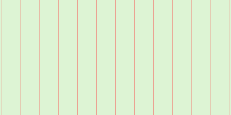 #bdebac (50%), #eba393 vertical lines, two pixels wide, sixty-four pixels apart