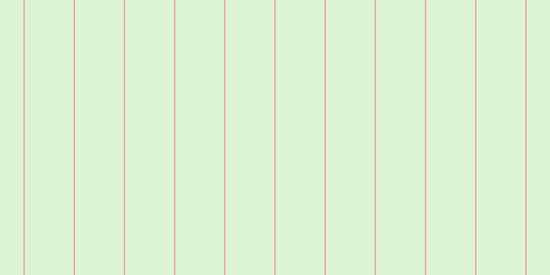 #bdebac (50%), #eba393 vertical lines, two pixels wide, seventy-one pixels apart
