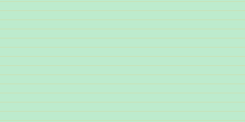 #bdebcd, #dbd393 horizontal lines, one pixels wide, twenty-nine pixels apart