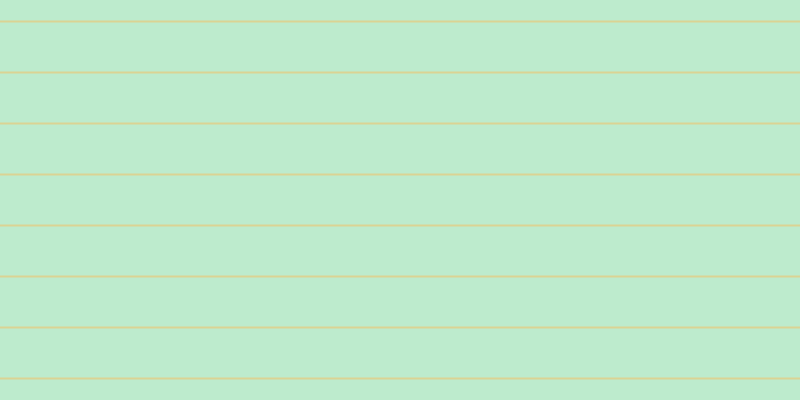 #bdebcd, #dbd393 horizontal lines, two pixels wide, forty-nine pixels apart