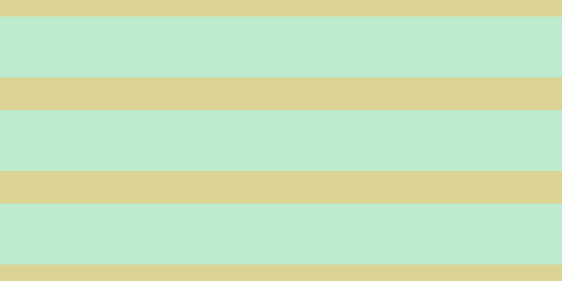 #bdebcd, #dbd393 horizontal lines, forty-six pixels wide, eighty-seven pixels apart