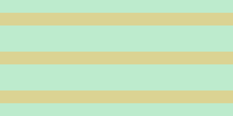 #bdebcd, #dbd393 horizontal lines, forty-four pixels wide, ninety pixels apart