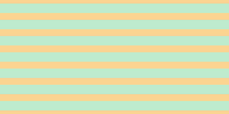 #bdebcd, #fcd393 horizontal lines, twenty-four pixels wide, thirty-three pixels apart