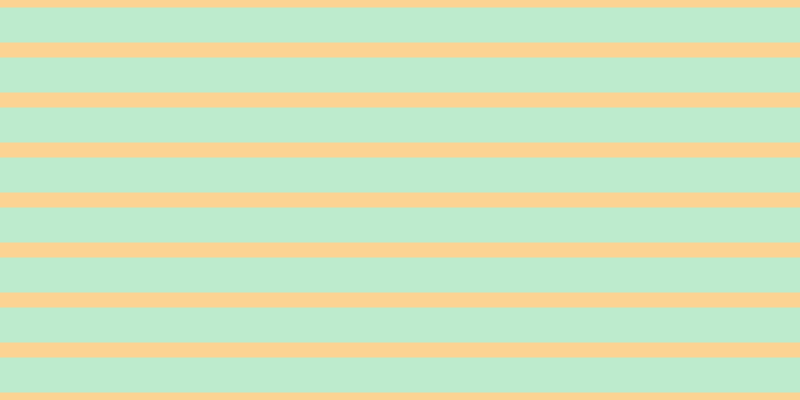 #bdebcd, #fcd393 horizontal lines, fifteen pixels wide, thirty-five pixels apart