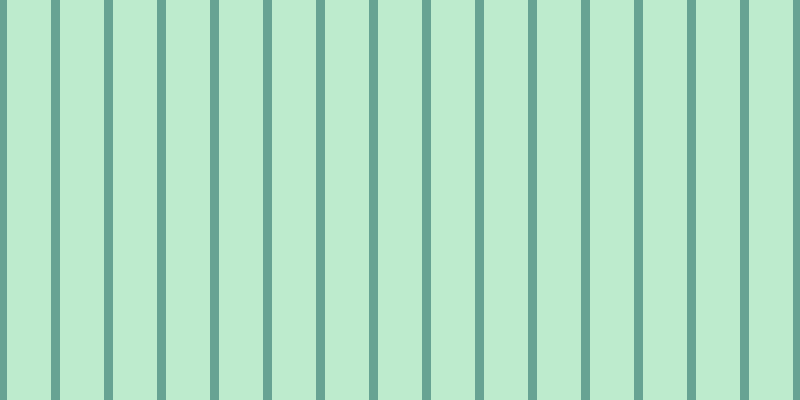 #bdebcd, #67a393 vertical lines, nine pixels wide, forty-four pixels apart