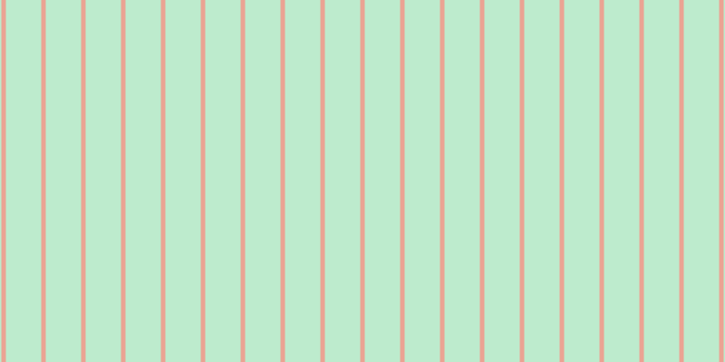 #bdebcd, #eba393 vertical lines, five pixels wide, thirty-nine pixels apart