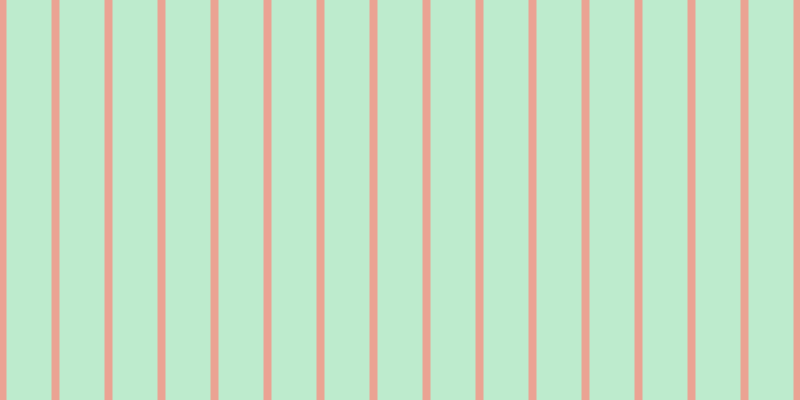 #bdebcd, #eba393 vertical lines, eight pixels wide, forty-five pixels apart