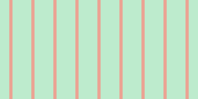 #bdebcd, #eba393 vertical lines, thirteen pixels wide, seventy-six pixels apart