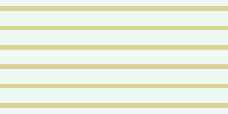 #bdebcd (25%), #dbd393 horizontal lines, sixteen pixels wide, fifty-two pixels apart