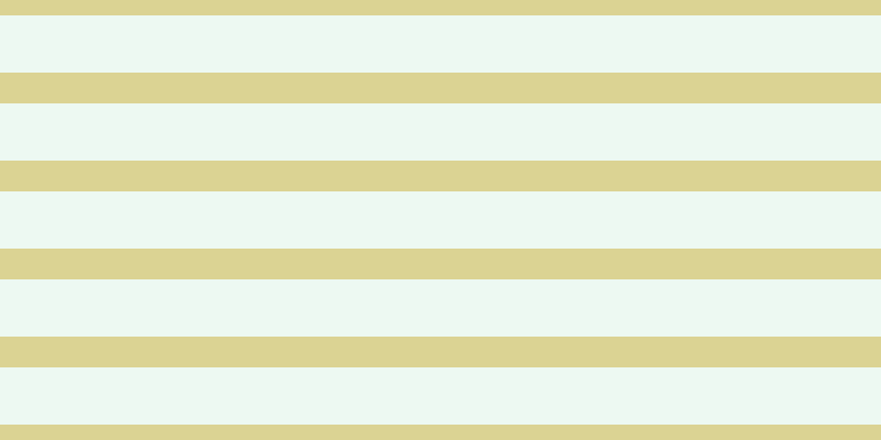#bdebcd (25%), #dbd393 horizontal lines, twenty-eight pixels wide, fifty-two pixels apart