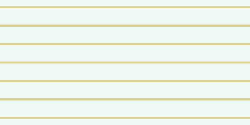 #bdebcd (25%), #dbd393 horizontal lines, seven pixels wide, fifty-two pixels apart