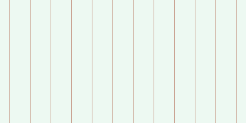 #bdebcd (25%), #caa393 vertical lines, two pixels wide, sixty-five pixels apart