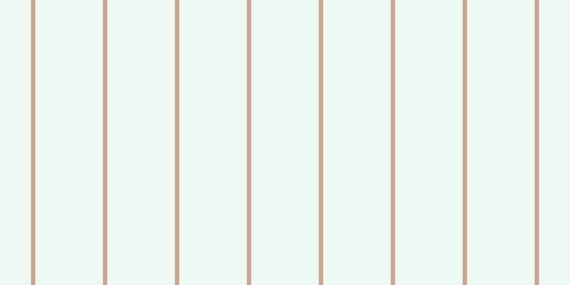 #bdebcd (25%), #caa393 vertical lines, six pixels wide, ninety-five pixels apart