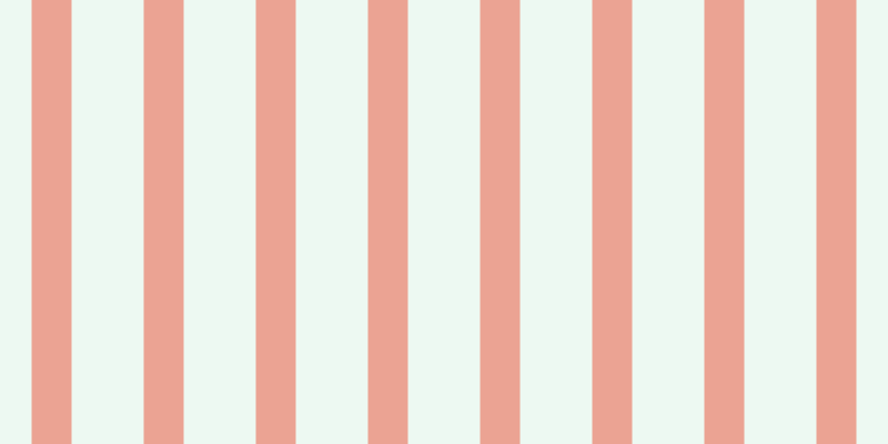#bdebcd (25%), #eba393 vertical lines, thirty-six pixels wide, sixty-five pixels apart