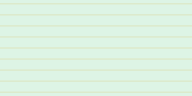 #bdebcd (50%), #dbd393 horizontal lines, two pixels wide, forty-four pixels apart