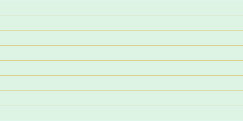 #bdebcd (50%), #dbd393 horizontal lines, two pixels wide, forty-eight pixels apart