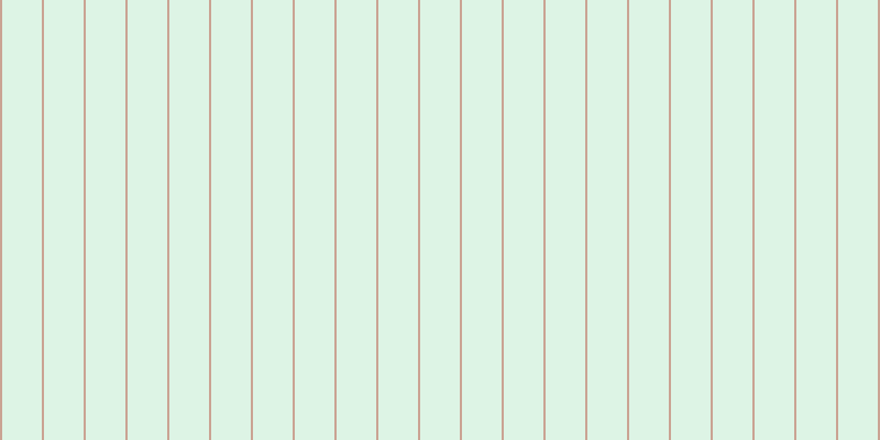 #bdebcd (50%), #caa393 vertical lines, two pixels wide, thirty-six pixels apart