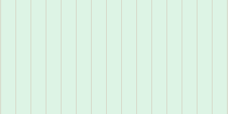 #bdebcd (50%), #caa393 vertical lines, one pixels wide, fifty-two pixels apart