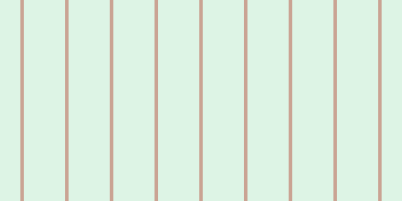 #bdebcd (50%), #caa393 vertical lines, seven pixels wide, eighty-two pixels apart