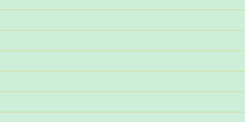 #bdebcd (75%), #dbd393 horizontal lines, two pixels wide, sixty-five pixels apart