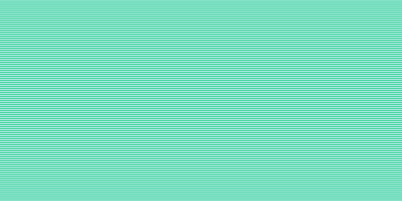 #bdebee, #36d393 horizontal lines, two pixels wide, two pixels apart
