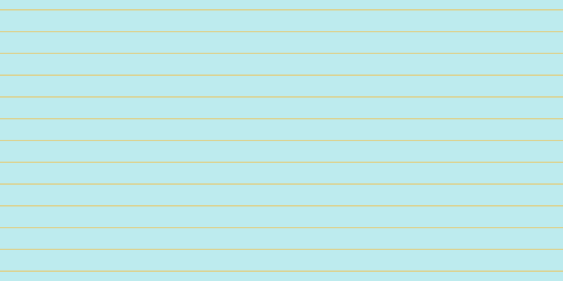 #bdebee, #dbd393 horizontal lines, two pixels wide, twenty-nine pixels apart