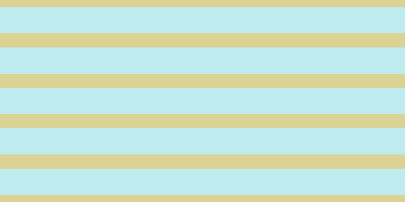 #bdebee, #dbd393 horizontal lines, twenty-eight pixels wide, fifty-two pixels apart