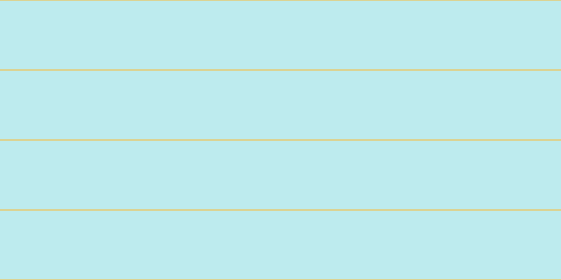 #bdebee, #dbd393 horizontal lines, two pixels wide, ninety-eight pixels apart