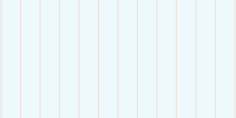 #bdebee (25%), #eba393 vertical lines, one pixels wide, sixty-five pixels apart