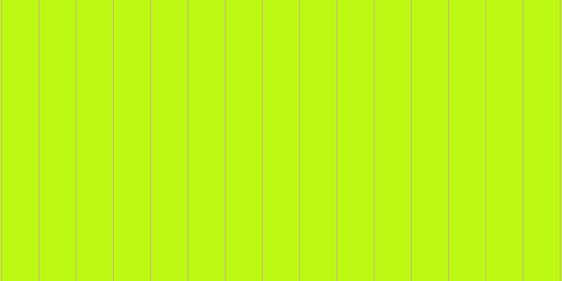 #bdfa13, #caa393 vertical lines, one pixels wide, fifty-two pixels apart