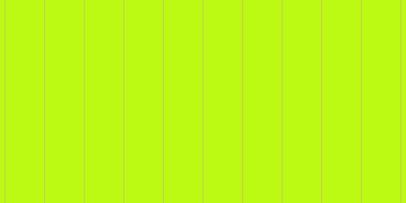 #bdfa13, #caa393 vertical lines, one pixels wide, seventy-seven pixels apart